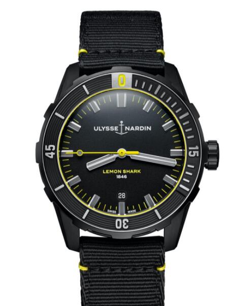 Ulysse Nardin Diver Lemon Shark Replica Watch 8163-175LE/92-LEMONSHARK