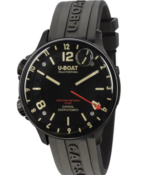 U-BOAT Capsoil Doppiotempo DLC Replica Watch 8770