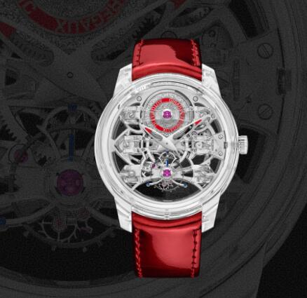 Girard Perregaux Replica Watch Quasar Infrared Tourbillon with Three Bridges 99295-43-2004BAHA