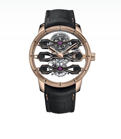 Girard-Perregaux Tourbillon with Three Flying Bridges Replica Watch 99296-52-001-BA64