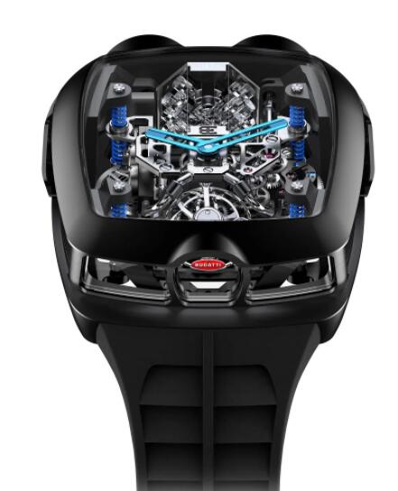 Jacob & Co Bugatti Chiron Tourbillon Replica Watch AF321.40.BA.AD.ABSAA