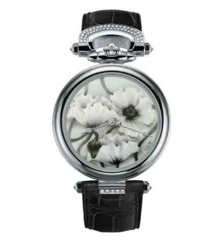 Bovet Fleurier Watch Replica Ladies fired enamel miniature painting by Ilgiz F. AF39554-S23-G4