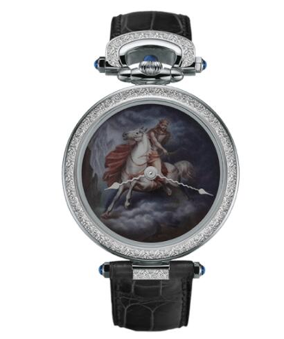 Bovet Fleurier Watch Replica Gentlemen fired enamel painting by Ilgiz F. AF43588-C12346-PU-P