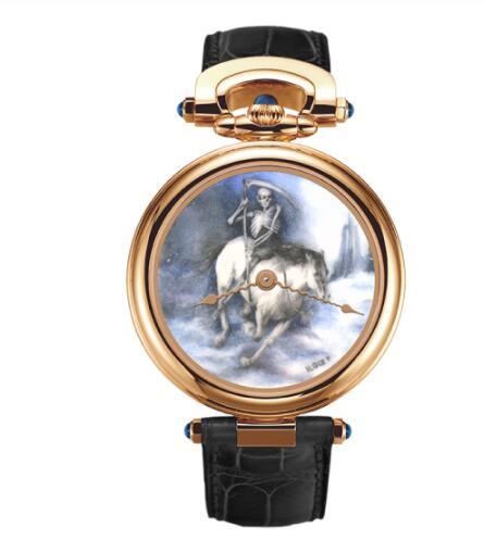 Bovet Fleurier Watch Replica Gentlemen fired enamel painting by Ilgiz F. AF43593