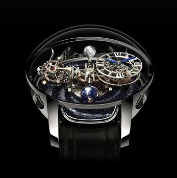 Jacob & Co. Astronomia Tourbillon Black Ceramic & Rose Gold Movement AT100.40.95.KN.SD.B Replica Watch