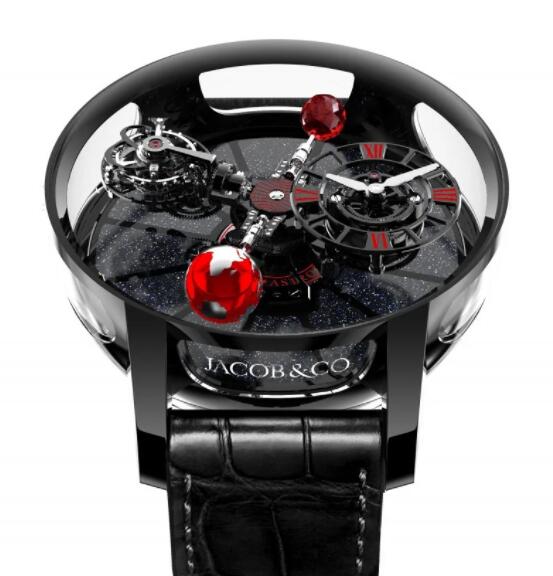 Jacob & Co Astronomia Black Ceramic Replica Watch AT100.95.KR.SR.B