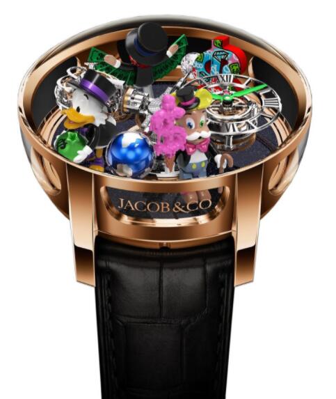 Jacob & Co Astronomia Alec Monopoly Replica Watch AT102.40.AG.UA.A