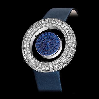 Jacob & Co. Brilliant Mystery Baguette Blue Sapphires – 38mm Replica Watch BM526.30.BD.BB.A