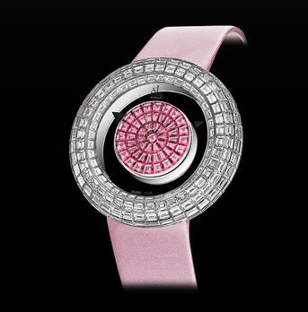 Jacob & Co. Brilliant Mystery Baguette Pink Sapphires – 38mm Replica Watch BM526.30.BP.BP.A