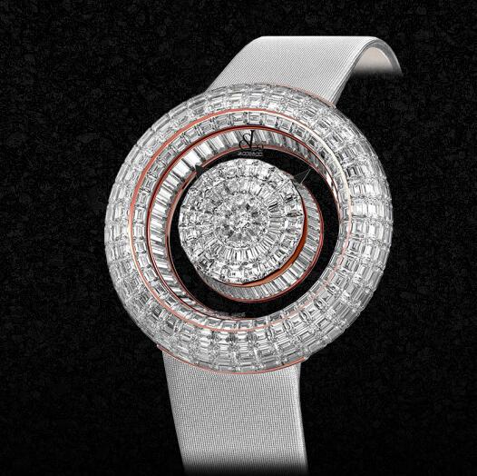 Jacob & Co. Mystery Baguette White Diamonds – 44mm Replica Watch BM555.40.BD.BD.A