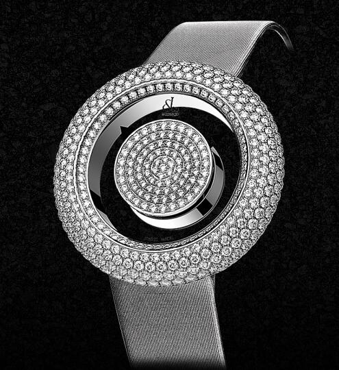 Jacob & Co. Brilliant Mystery Pavé Diamonds White Gold – 44mm Replica Watch BM556.30.RD.RD.A