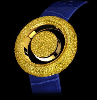 Jacob & Co. Brilliant Mystery Pavé Yellow Diamonds – 44mm Replica Watch BM556.50.YD.YD.A