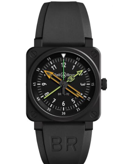 Bell and Ross BR 03-92 Radio Compass Replica Watch BR0392-RCO-CE/SRB
