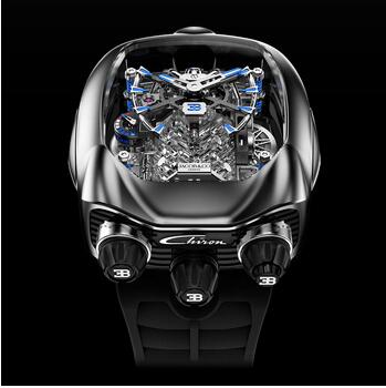 Jacob & Co. Bugatti Chiron Tourbillon Titanium Replica Watch BU200.20.AE.AB.A