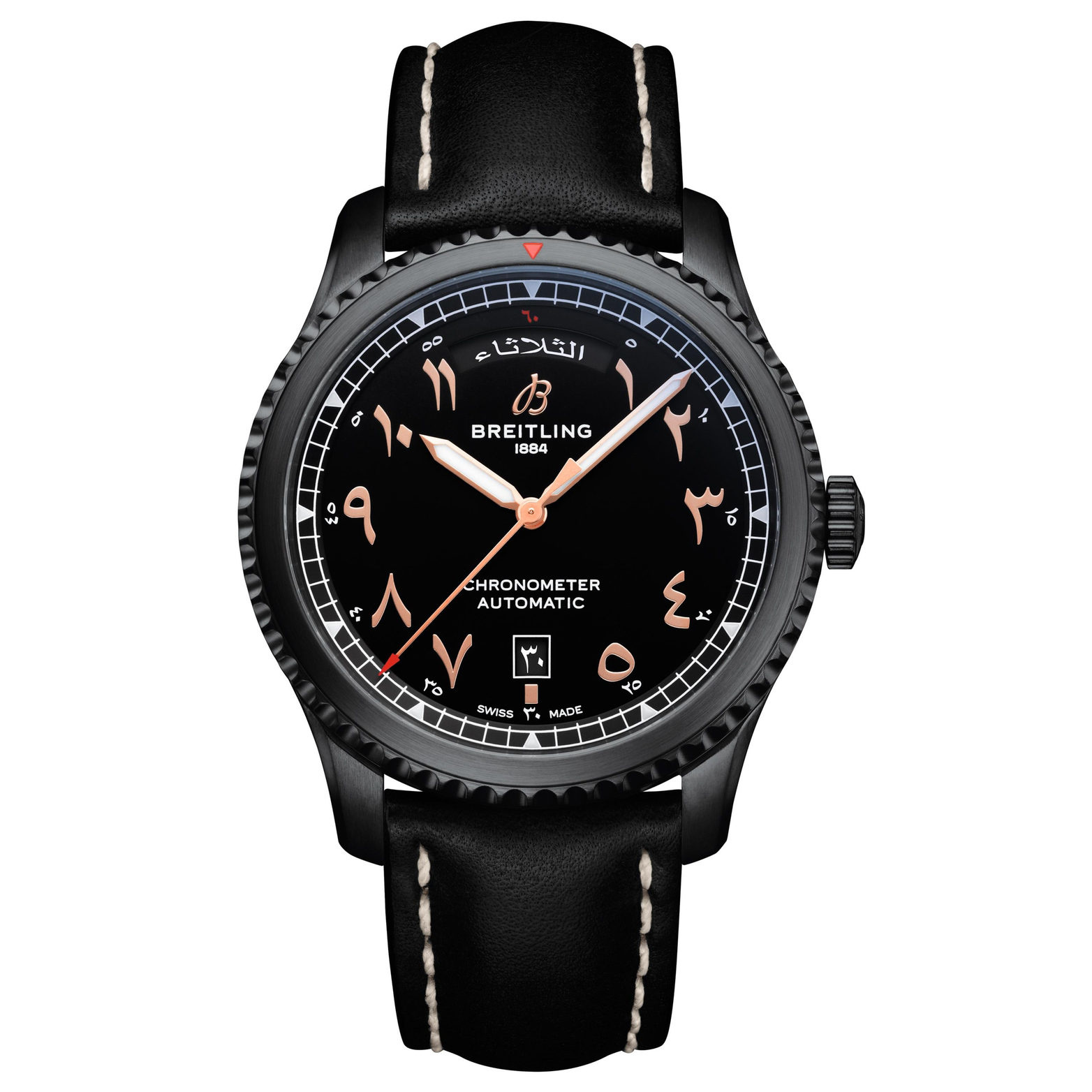 breitling aviator 8 arabic