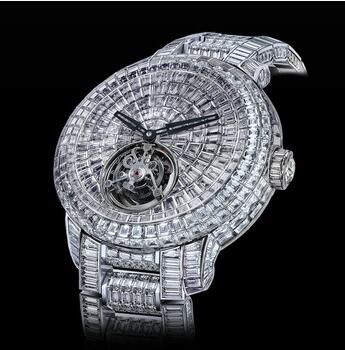 Jacob & Co. Caviar Tourbillon Diamond Bracelet Replica Watch CV201.30.BD.BD.A30BA