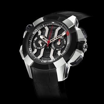 Jacob & Co. Epic X Chrono Luis Figo Limited Edition Titanium Replica Watch EC311.20.SD.BF.A