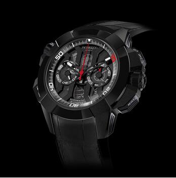 Jacob & Co. Epic X Chrono Luis Figo Limited Edition Black Titanium Replica Watch EC311.21.SD.BF.A