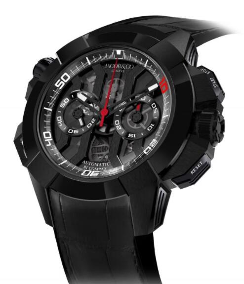 Jacob & Co Epic X Chrono Luis Figo Limited Edition Replica Watch EC311.21.SD.BFA