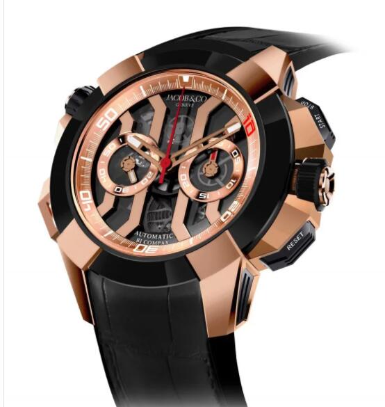 Jacob & Co Epic X Chrono Luis Figo Limited Edition Replica Watch EC311.42.PD.BFA