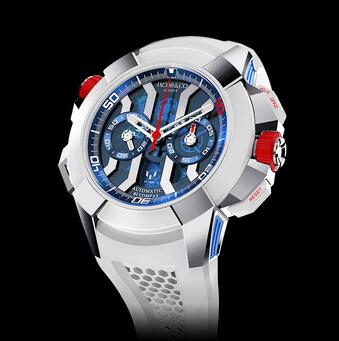 Jacob & Co. Epic X Chrono Messi Titanium Replica Watch EC313.20.PE.LL.K