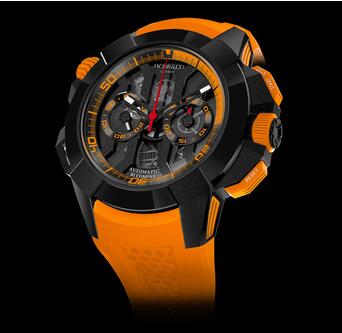 Jacob & Co. Epic X Chrono Orange Replica Watch EC313.21.SB.BO.E