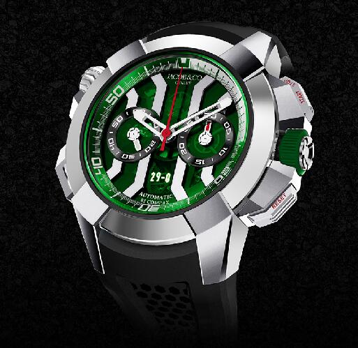 Jacob & Co. Epic X Chrono Titanium Khabib Replica Watch EC323.20.AB.AB.