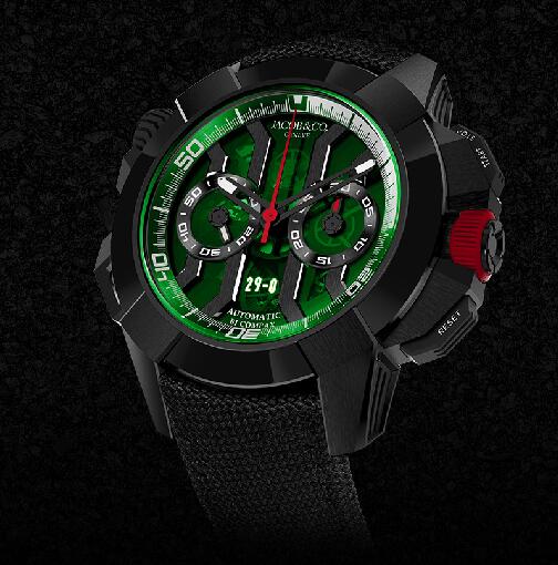 Jacob & Co. Epic X Chrono Black Khabib Replica Watch EC323.21.AA.AA.A