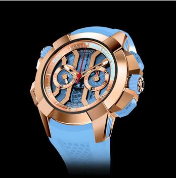 Jacob & Co. Epic X Chrono Sky Blue Replica Watch EC323.42.AA.AA.A