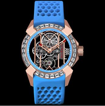 Replica Jacob & Co. Epic X Rose Gold Baguette Watch EX100.43.LD.AB.A