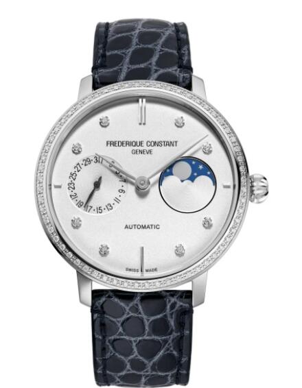 Frédérique Constant Slimline Moonphase Manufacture Replica Watch FC-702SD3SD6