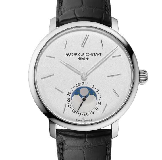 FREDERIQUE CONSTANT Slimline Moonpase Date Manufacture Seconde/Seconde Replica Watch FC-705SOC4S6