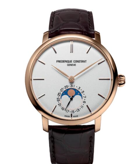 Frederique Constant Slimline Moonphase Manufacture Replica Watch FC-705V4S4