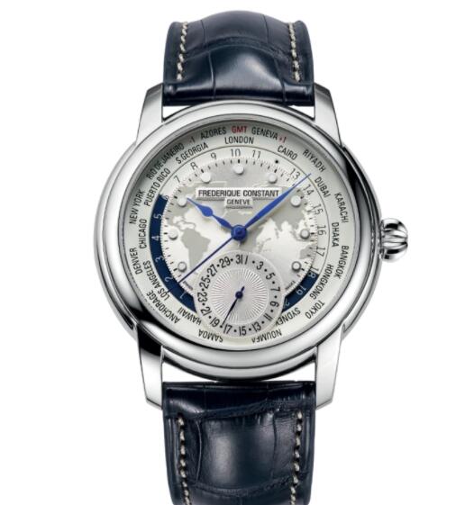 Frederique Constant Classic Worldtimer Manufacture Replica Watch FC-718WM4H6