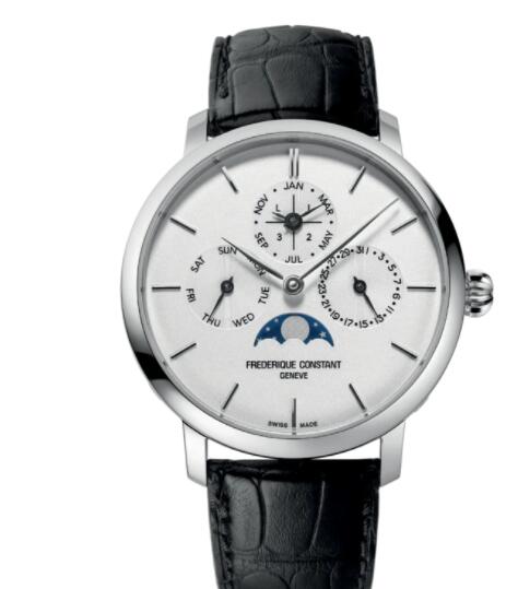 Frederique Constant Slimline Perpetual Calendar Manufacture Replica Watch FC-775S4S6