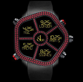 Jacob & Co. Ghost Red Gems Bezel Replica Watch GH100.11.UU.PB.A