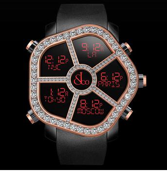 Jacob & Co. Ghost Rose Gold Replica Watch GH100.14.RU.MR.A