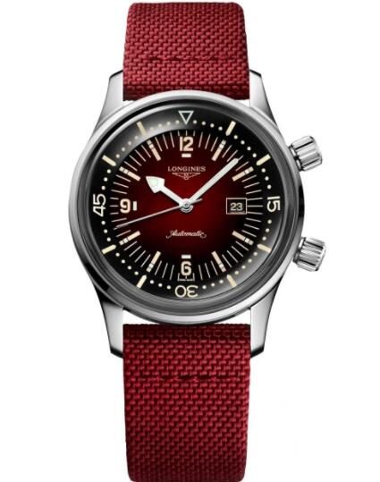 Longines The Longines Legend Diver Watch Replica L3.374.4.40.2