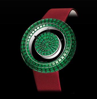 Jacob & Co. Brilliant Mystery Baguette All Emeralds – 38mm Replica Watch M526.30.BE.BE.A