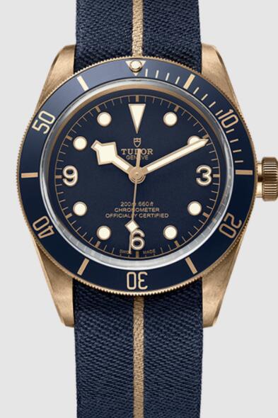 Replica Tudor Black Bay Bronze Bucherer Blue Watch M79250BB-0001