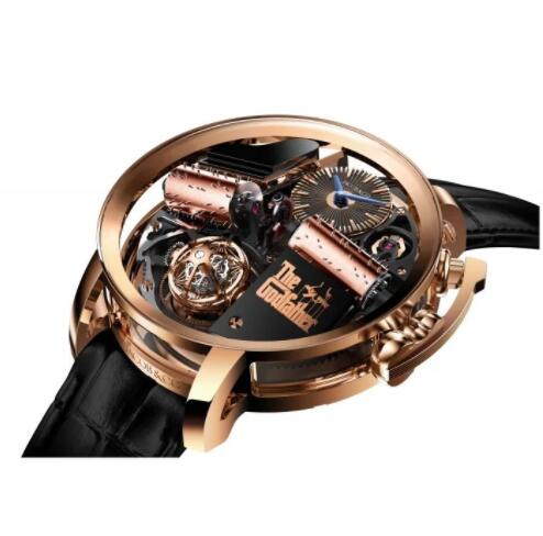 Jacob & Co Opera Godfather Musical Watch Rose Gold Replica Watch OP110.40.AG.AB.A