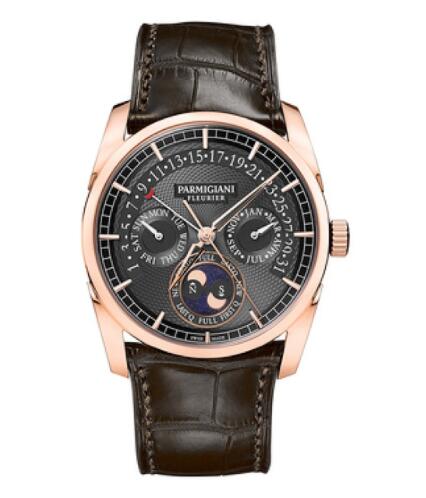 Parmigiani Tonda ANNUAL CALENDAR SLATE Replica Watch PFC272-1000201-HA1242