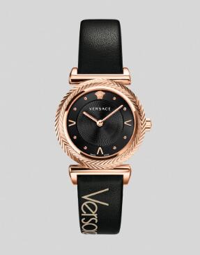 Cheap Versace Watches Price Review V-Motif Vintage Logo Watch Replica sale for Women PVERE008-P0018