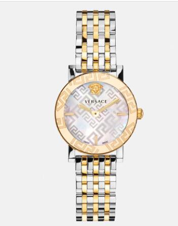 Fake Versace Watch Versace Greca Glass Watch for Women PVEU3004-P0021