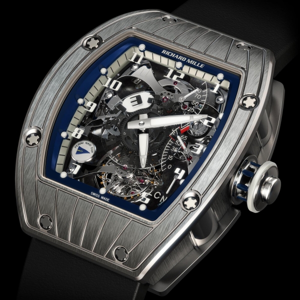 Replica Richard Mille RM 015 Pt Perini Navi 515.48.91 Tourbillon V2 Dual Time Marine Watch