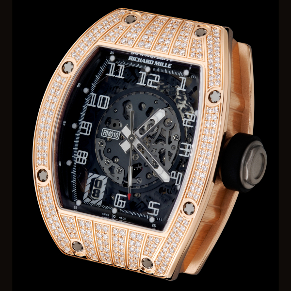 Replica Richard Mille RM 010 RG full set 509.042.91-1 Watch