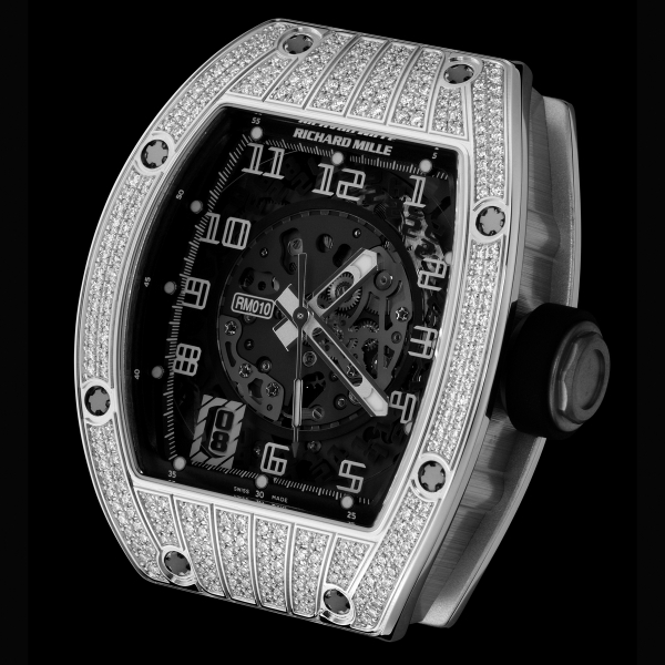 Replica Richard Mille RM 010 WG full set 509.062.91-1 Watch