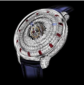 Jacob & Co. The Mystery Tourbillon White Diamonds & Rubies Replica Watch SN800.30.BD.AC.A