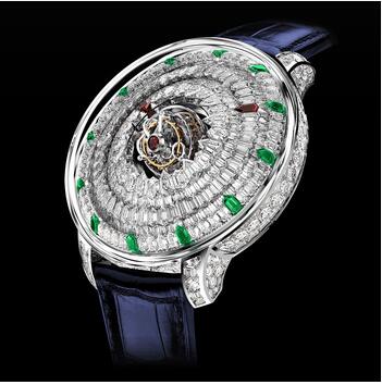 Jacob & Co. The Mystery Tourbillon Tsavorites Replica Watch SN800.30.BD.UA.A