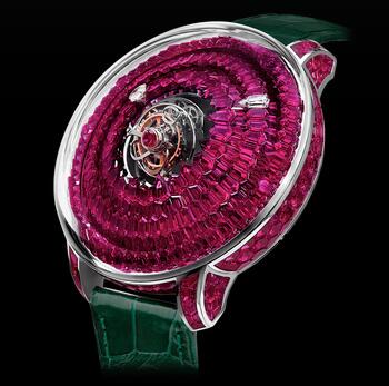 Jacob & Co. The Mystery Tourbillon Ruby Replica Watch SN800.30.BR.UA.ABALA